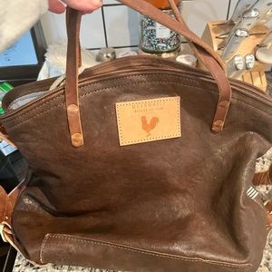 Meanwhile Back on the Farm Convertable backpack. Converts to a crossbody bag